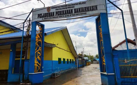 Cuaca Ekstrem di Laut, Stok Ikan di Pelabuhan Banjar Raya Kalsel Diklaim Aman