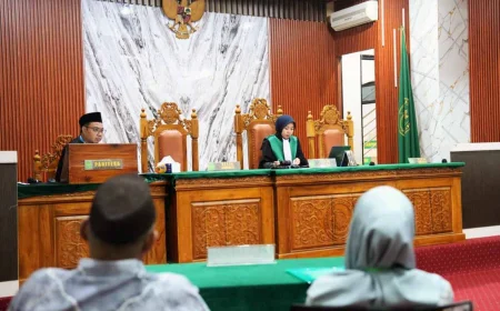 Pertama di Kalimantan Selatan! Kejari Tapin Gelar Sidang Isbat Nikah