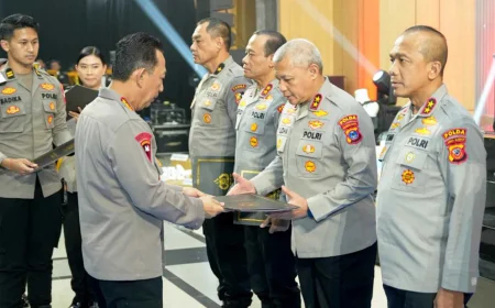 Inovatif Kelola Aset, Kapolda Kalimantan Selatan Terima Penghargaan dari Kapolri