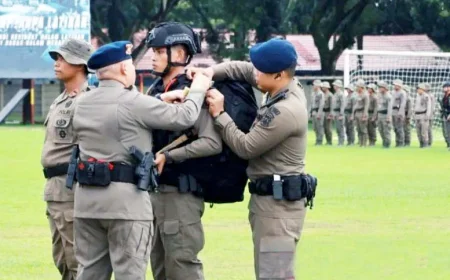 Ternyata Inilah Alasan Polda Kalsel Kirim Batalyon A Pelopor Sat Brimob ke Batola