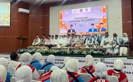 Kloter 19 Terbang ke Jeddah, Embarkasi Banjarmasin Tutup Fase Pemberangkatan Haji 2026