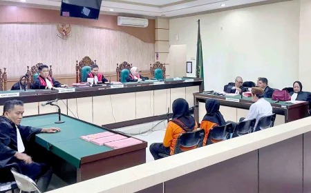 Fraud KUR Rp4,7 Miliar di BRI Kuin Alalak, Tiga Terdakwa Dituntut 4,5 Tahun Penjara