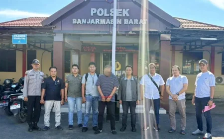 Buron Hampir Dua Tahun, DPO Polres Metro Jakarta Utara Ditangkap di Banjarmasin