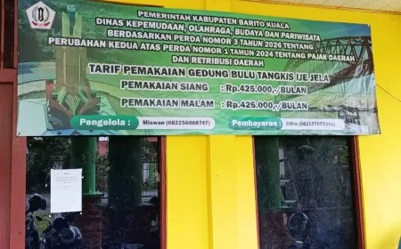 Optimalisasi Retribusi Fasilitas Olahraga Segera Berlaku, DPRD Batola Minta Pelayanan Tetap Utama