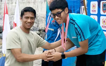 Meski Minim Fasilitas, Atlet Panjat Tebing Batola Mampu Bersaing di Kejurprov KU Kalsel