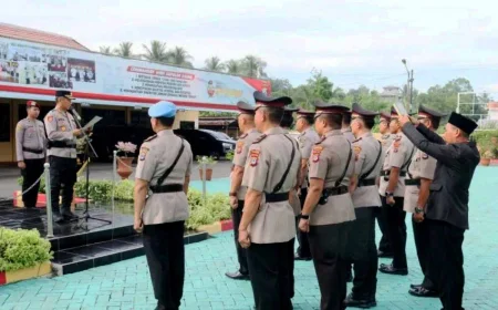 Sertijab Serentak di Polres Kotabaru, HSS, dan HST, Berikut Daftar Lengkap Pejabat Baru
