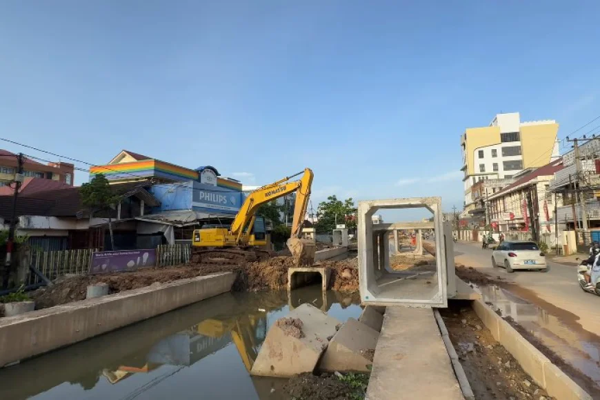 Rp140 Miliar Digelontorkan, Pemkot Banjarmasin Kebut Pembebasan Lahan Proyek Anti Banjir