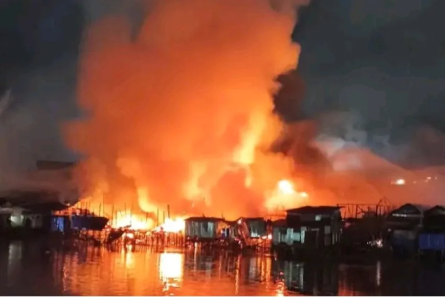Puluhan Toko di Pasar Lima Banjarmasin Terbakar, Kerugian Capai Miliaran