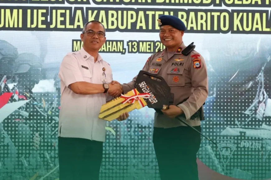 Batalyon A Pelopor Brimob Polda Kalsel Resmi Ditempatkan di Batola