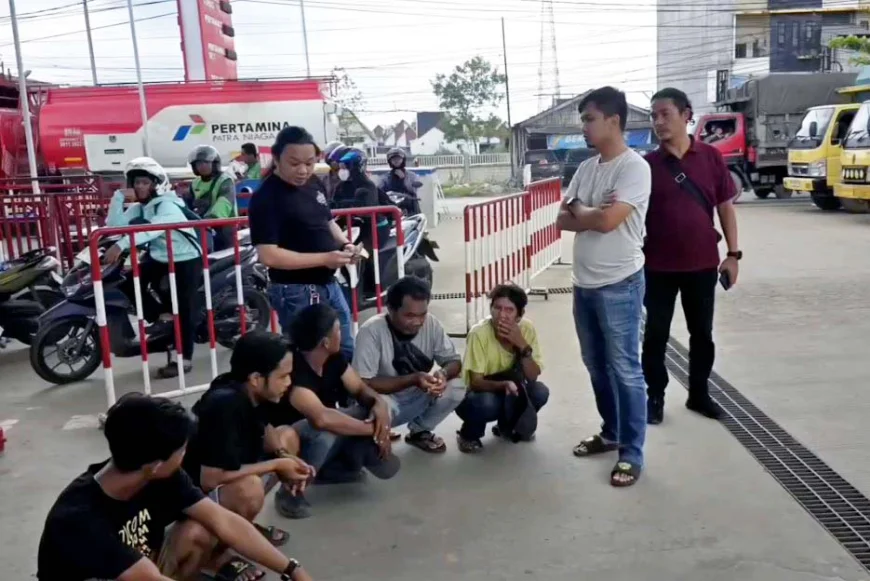 Polda Kalsel Tindak Preman Antrean Solar Subsidi di SPBU Banjarmasin Hingga Batola