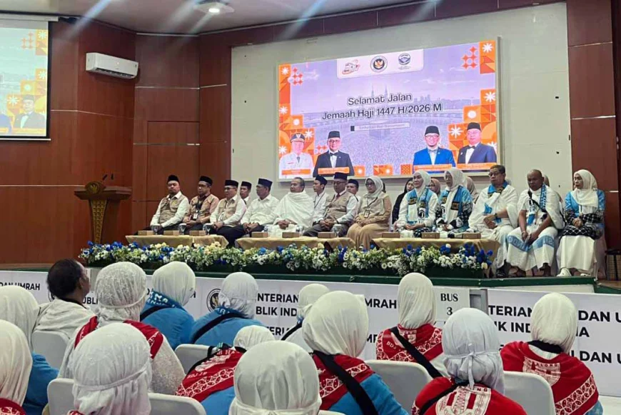 Kloter 19 Terbang ke Jeddah, Embarkasi Banjarmasin Tutup Fase Pemberangkatan Haji 2026