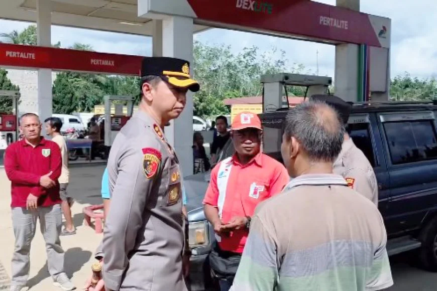 Sidak SPBU di Tabalong, Polisi Temukan Dugaan Praktik Solar Subsidi Oplosan