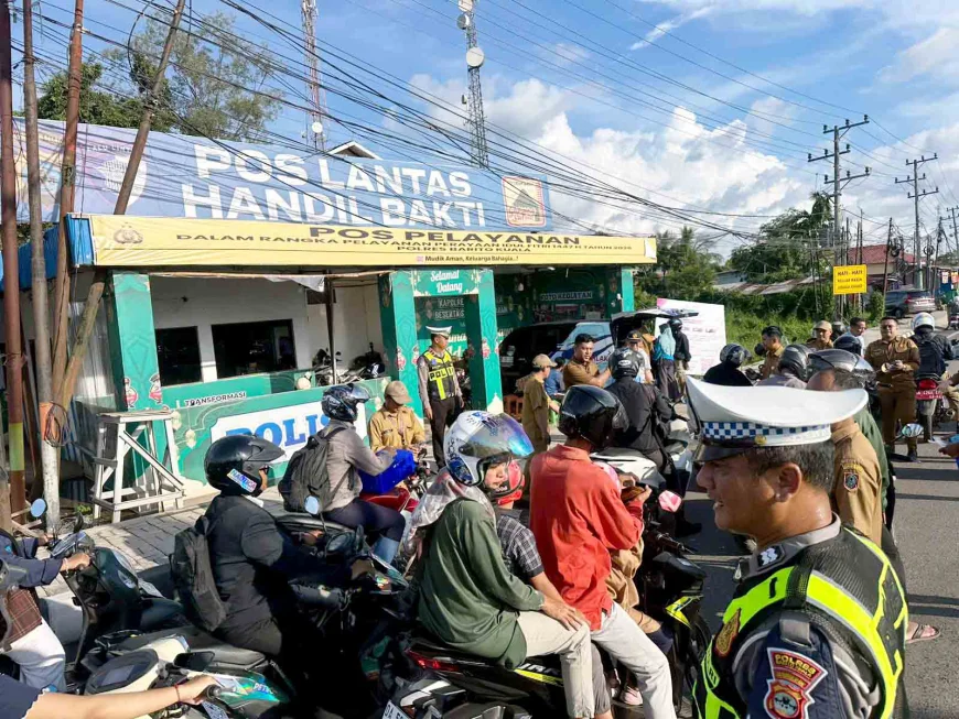 Polres Batola Gandeng Dishub dan Bapenda, Edukasi Pengendara Soal Pajak Kendaraan