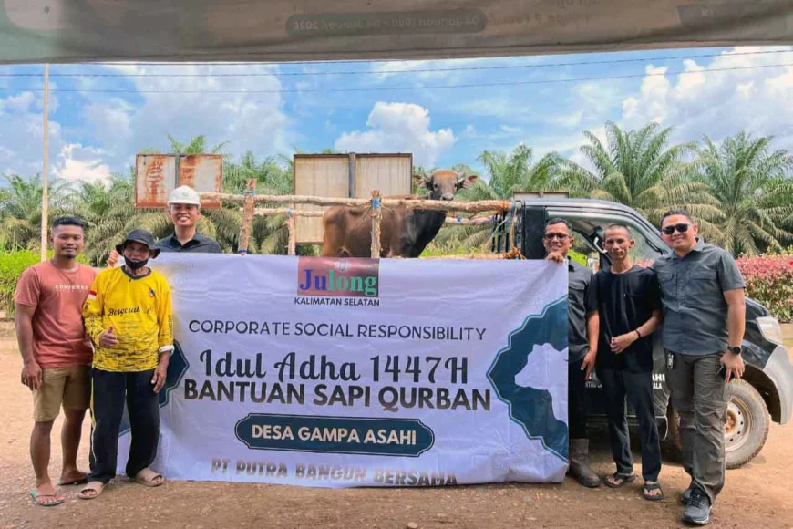 Momentum Iduladha 1447 Hijriah, Julong Group Tebar Kepedulian Lewat Bantuan Hewan Kurban