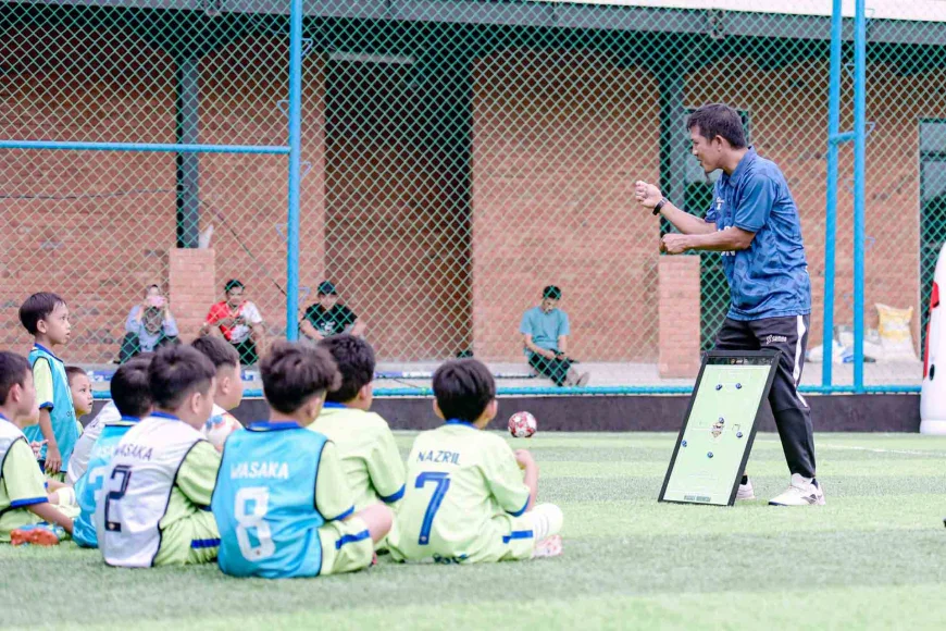 Genjot Motivasi Siswa, Wasaka Indonesia Banjarmasin Gandeng Pelatih Timnas U-17