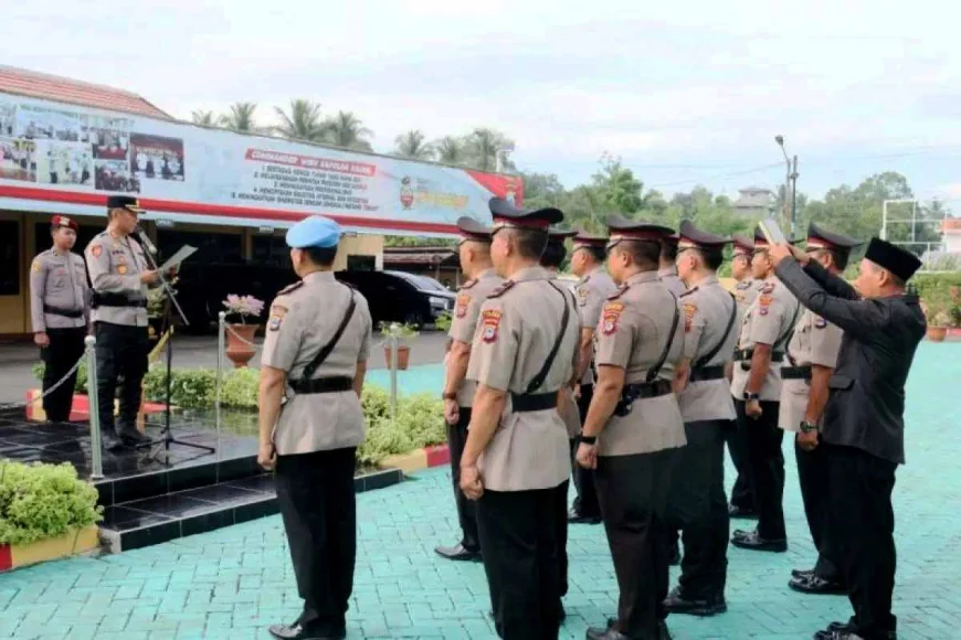 Sertijab Serentak di Polres Kotabaru, HSS, dan HST, Berikut Daftar Lengkap Pejabat Baru