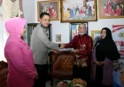 Sambut Hari Bhayangkara ke-80, Polres Batola Berbagi Kasih Kepada Purnawirawan, Anak Yatim dan Warga