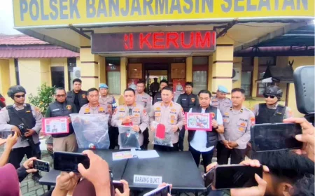 Dikira Korban Kecelakaan, ABK di Banjarmasin Selatan Ternyata Dibunuh Teman Minum