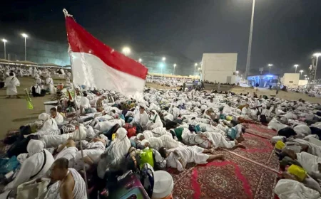 Jemaah Haji Asal HSU Tutup Usia di Tanah Suci, Rekan Satu Kloter Gelar Doa Bersama