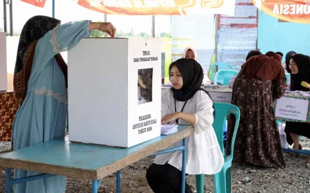 Pilkades Serentak Batola Berjalan Lancar, Honor Panitia Pemilihan Belum Cair