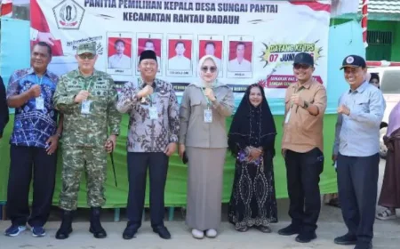 25 Desa Gelar Pilkades Serentak, DPRD Batola Apresiasi Antusiasme Masyarakat