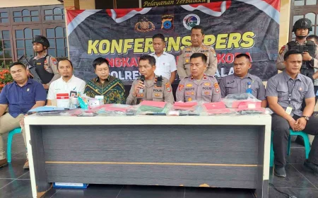 Polres Batola Bongkar 13 Kasus Narkoba Dalam Dua Pekan, Bandar hingga Kurir Diamankan