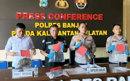 20 Hari Menjadi Misteri, Kasus Pembunuhan Ibu Dua Anak Pengaron Banjar Terungkap