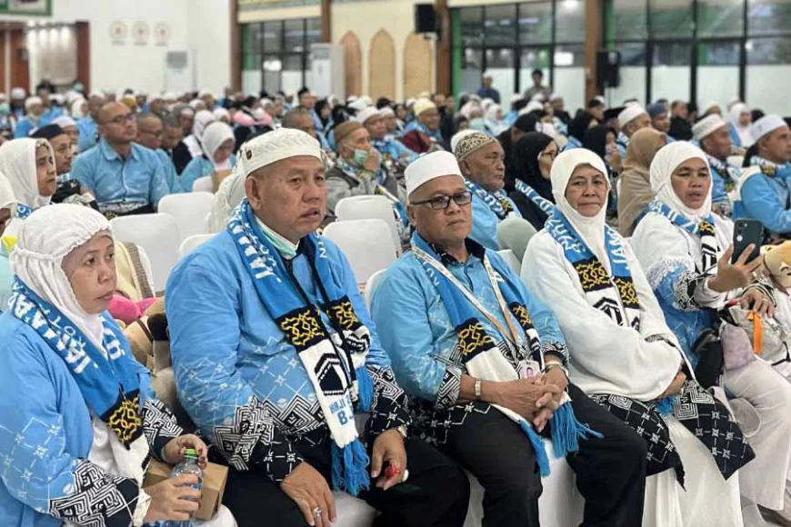 Haru dan Syukur Warnai Kepulangan Jemaah Haji Kloter 01 Embarkasi Banjarmasin