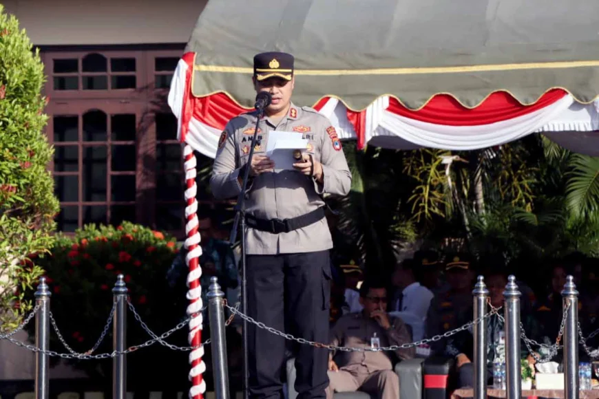 Pilkades Serentak di Ambang Pelaksanaan, Polres Batola Menyiagakan Ratusan Personel