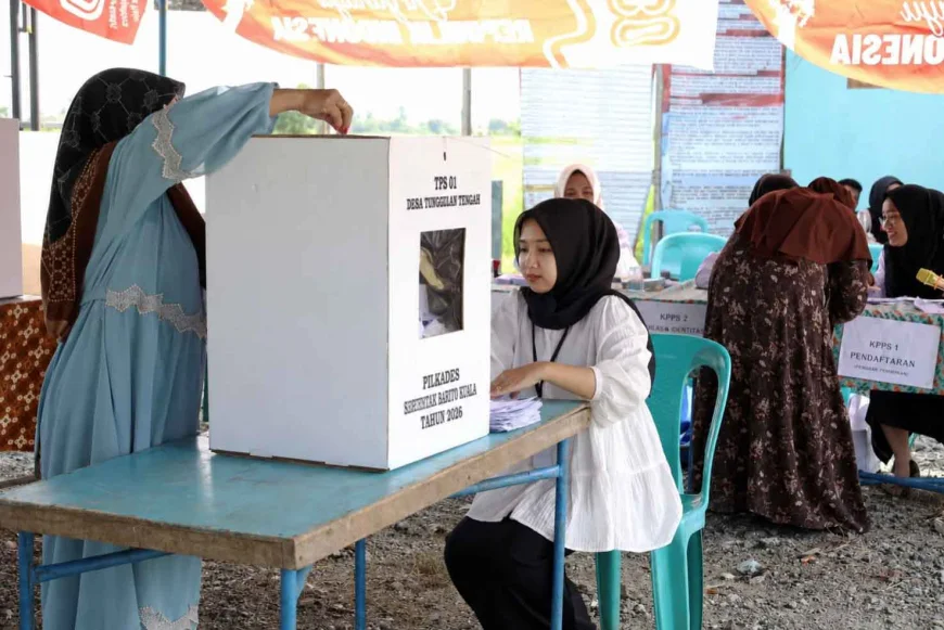 Pilkades Serentak Batola Berjalan Lancar, Honor Panitia Pemilihan Belum Cair