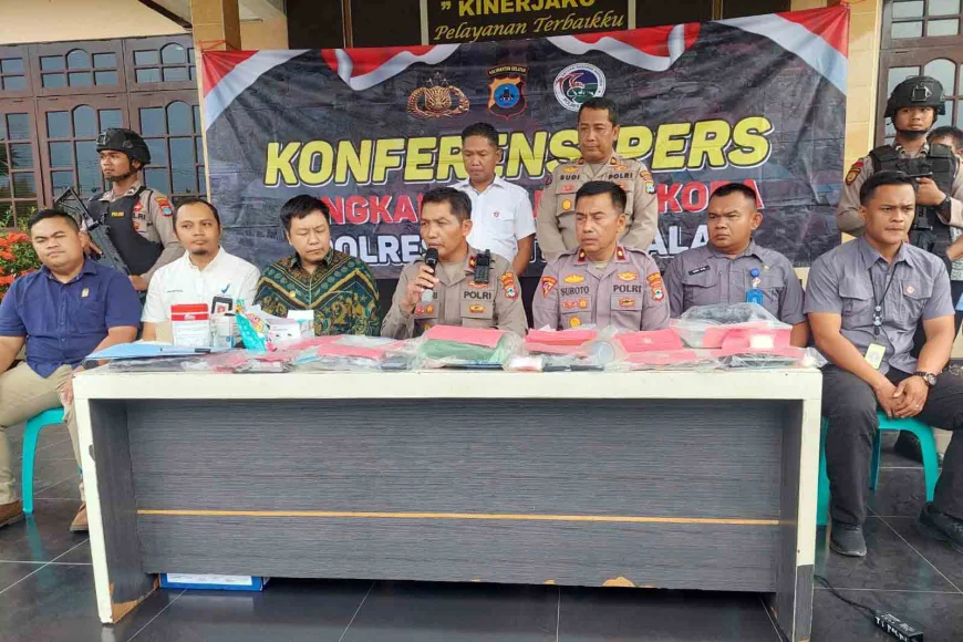 Polres Batola Bongkar 13 Kasus Narkoba Dalam Dua Pekan, Bandar hingga Kurir Diamankan