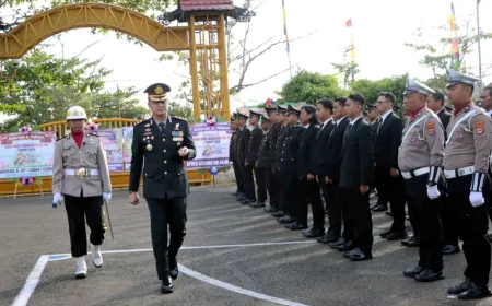 Puluhan Personel Polres Batola Naik Pangkat, Diingatkan Soal Tanggung Jawab Lebih Besar