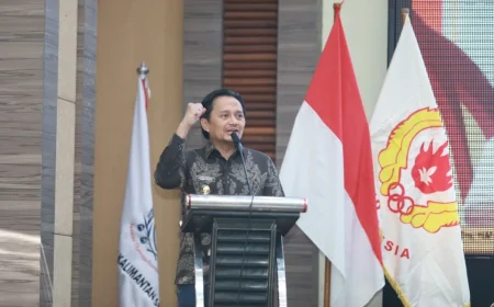 Resmi Pimpin KONI Kalsel, Hasnuryadi Ungkap Strategi Kejar Sepuluh Besar PON 2028