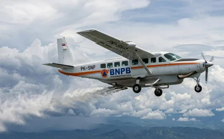 3 Ton Garam Sudah Ditebar, OMC di Kalsel Disesuaikan dengan Potensi Awan