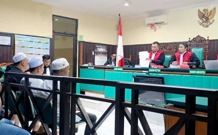 Sidang Dugaan Surat Tanah Palsu di HSS, Terdakwa Akui Dokumen Dibuat Mundur Delapan Tahun