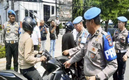Propam Polda Kalsel Gelar Gaktiblin, Polisi Tanpa Surat Tugas Langsung Ditindak