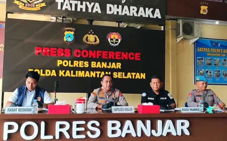 Bukan Bunuh Diri, Jasad Wanita Tergantung di Sungai Pinang Banjar Ternyata Korban Pembunuhan