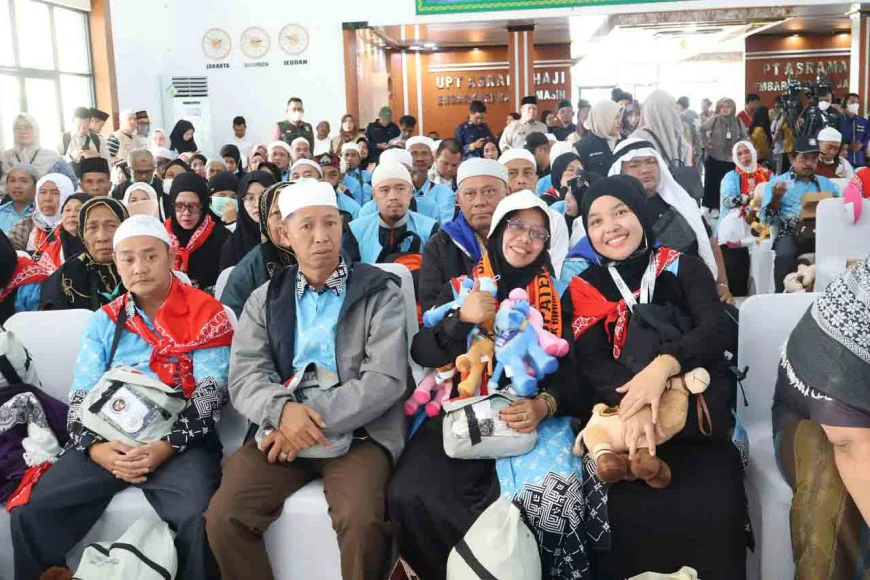Kloter BDJ 19 Mendarat Mulus, Operasional Haji Embarkasi Banjarmasin Tuntas