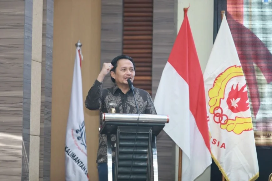 Resmi Pimpin KONI Kalsel, Hasnuryadi Ungkap Strategi Kejar Sepuluh Besar PON 2028