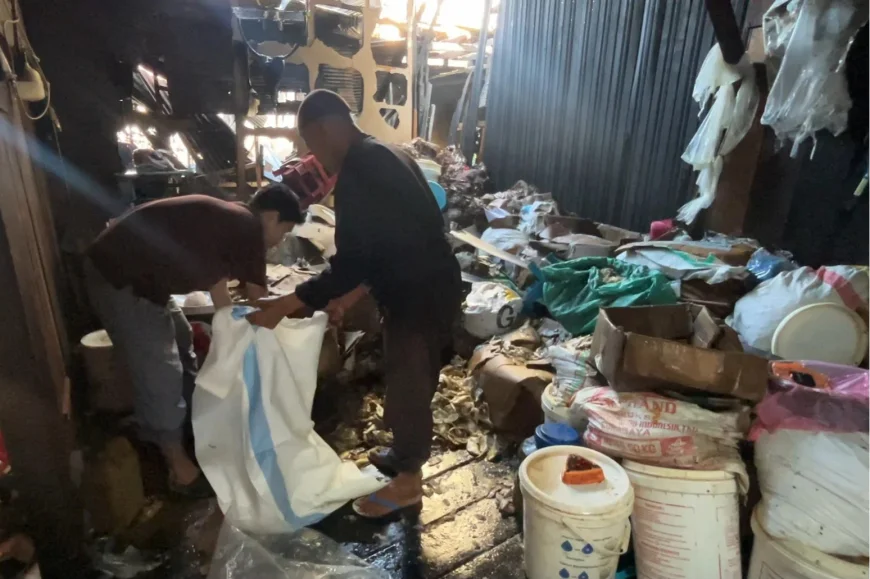 Tragedi Berulang di Pasar Lima Banjarmasin, Kini 162 Kios Menjadi Arang