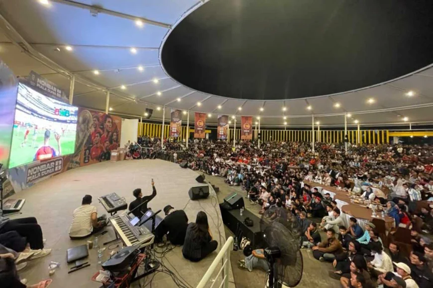 Tiga Malam Nobar Piala Dunia 2026, Pelaku UMKM Tapin Raup Omzet Ratusan Juta