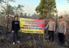 Hampir 10 Hektare Terbakar, Polres Banjarbaru Dalami Penyebab Karhutla di Cempaka