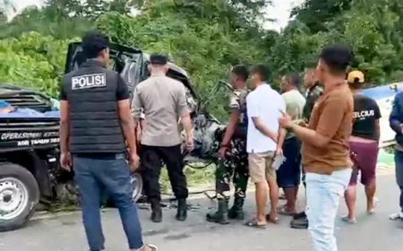 Kecelakaan Maut di Jalan Batulicin-Banjarbaru, 7 Orang Meninggal Dunia Termasuk Mahasiswa KKN