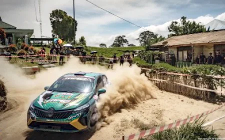 Leg Pertama Rampung, Dua Pereli Muda Kalsel Tempati Jajaran Elit APRC 2026 Putaran 3