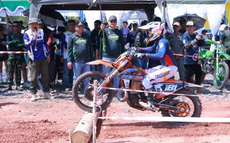 JAM 2026 Ramai Diserbu Rider, Kejari Batola Sokong Sport Tourism di Bumi Selidah