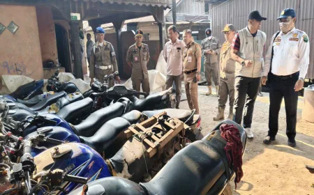 Sidak SPBU di HSU, Satgas BBM Temukan Lebih dari 100 Motor Bertangki Modifikasi