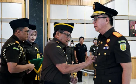 Sugiyanta Promosi ke Kejagung, Arip Zahrulyani Tempati Kursi Wakajati Kalsel