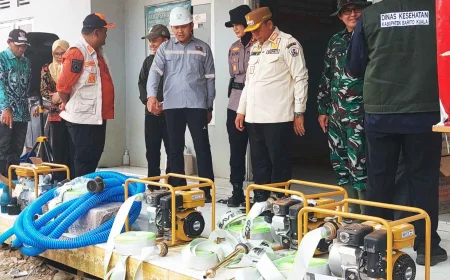Julong Group dan Tujuh Perusahaan Swasta Bersatu Perkuat Penanganan Karhutla di Batola