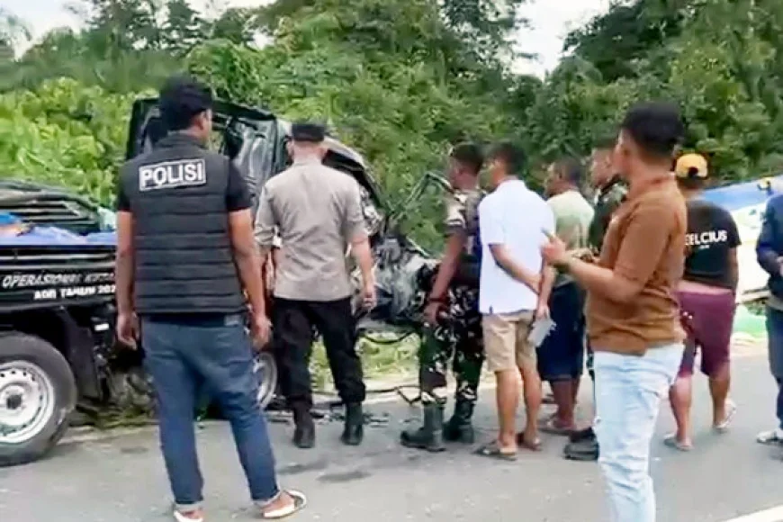 Kecelakaan Maut di Jalan Batulicin-Banjarbaru, 7 Orang Meninggal Dunia Termasuk Mahasiswa KKN