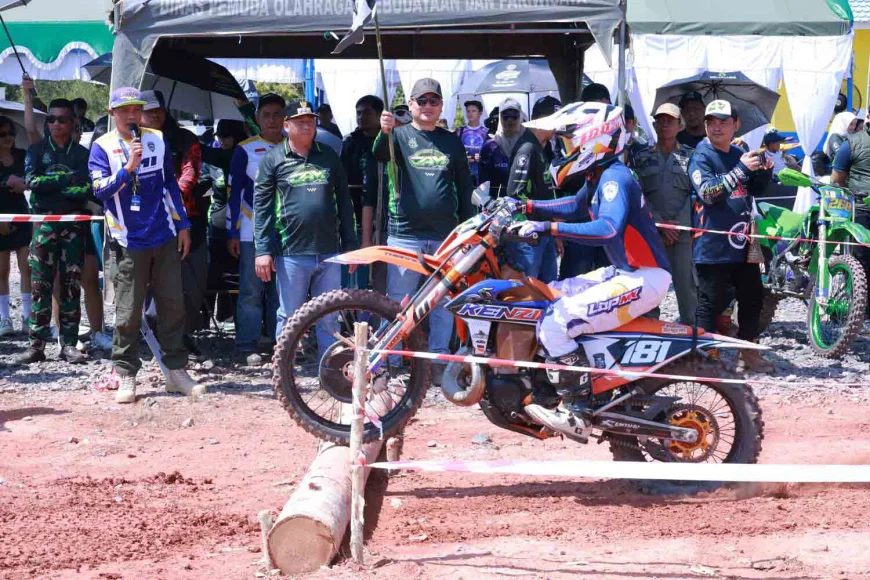 JAM 2026 Ramai Diserbu Rider, Kejari Batola Sokong Sport Tourism di Bumi Selidah